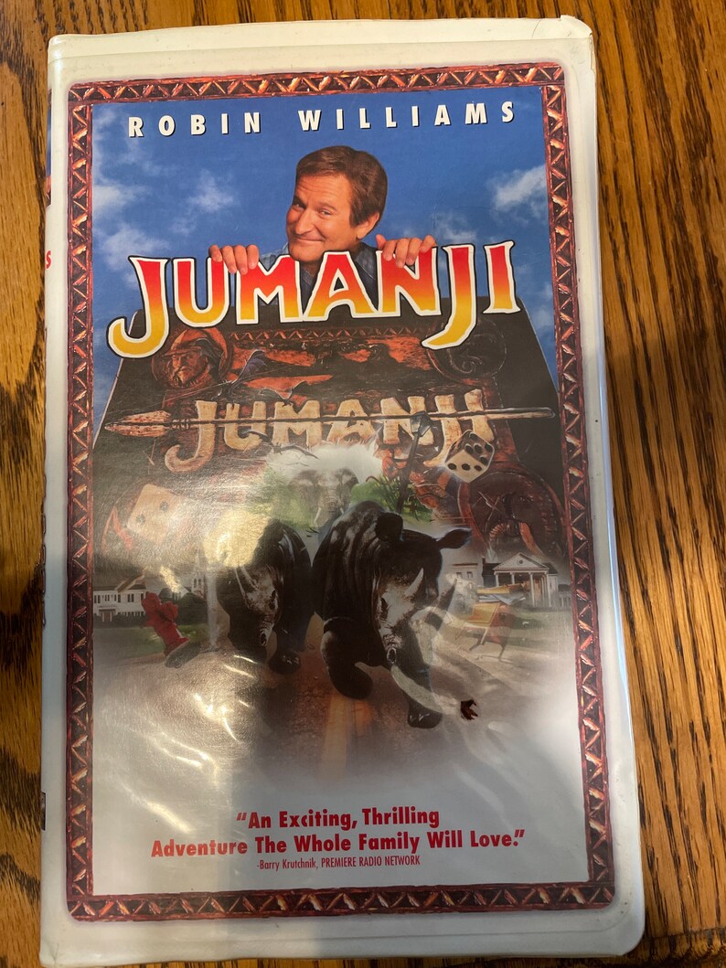 Jumanji VHS Etsy