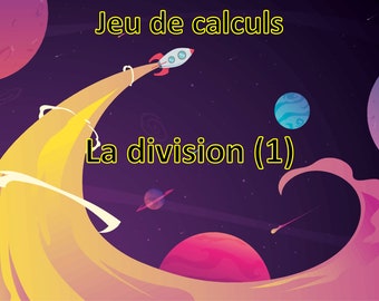 Board game – Calculations – CM – Divisions