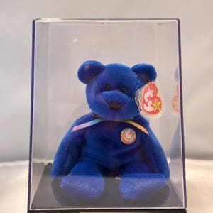 TY Original Retired Clubby Bear-Beanie Baby