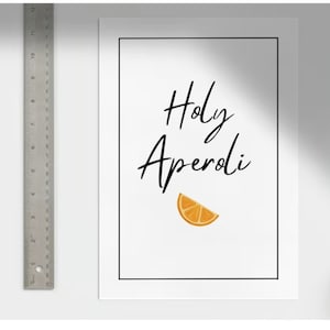Affiche Holy Aperoli imprimable