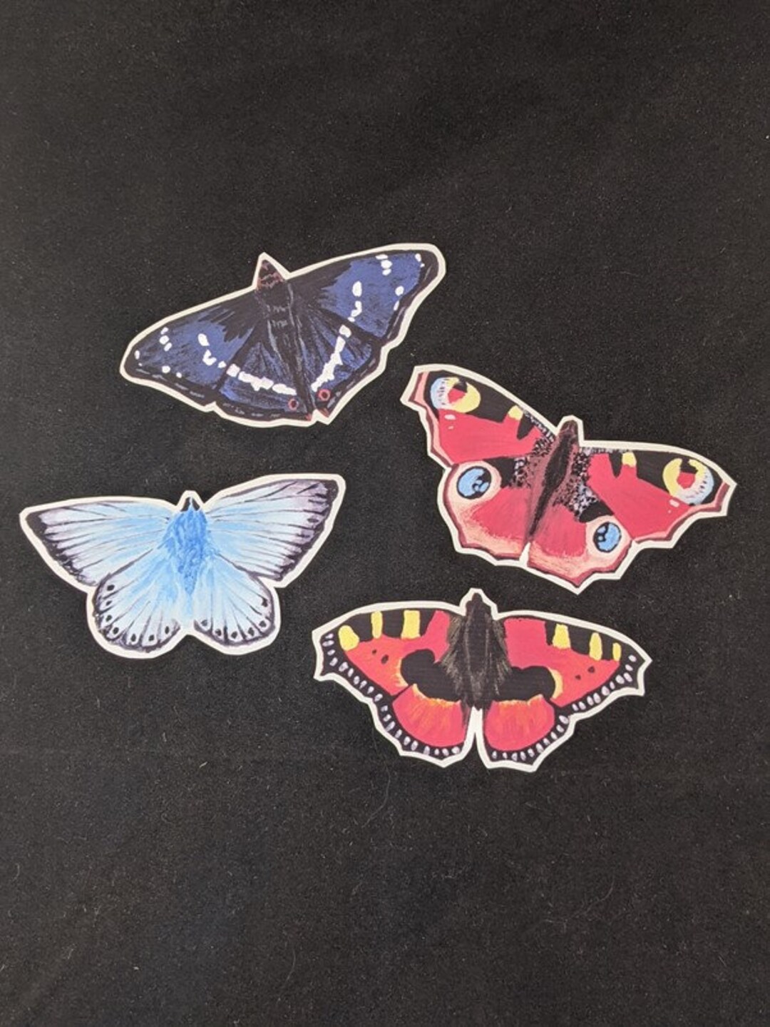 Butterfly Sticker Pack UK Native Butterflies Animal Sticker Hand ...