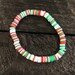 Gingerbread Man White Crystal Bracelet main image 0