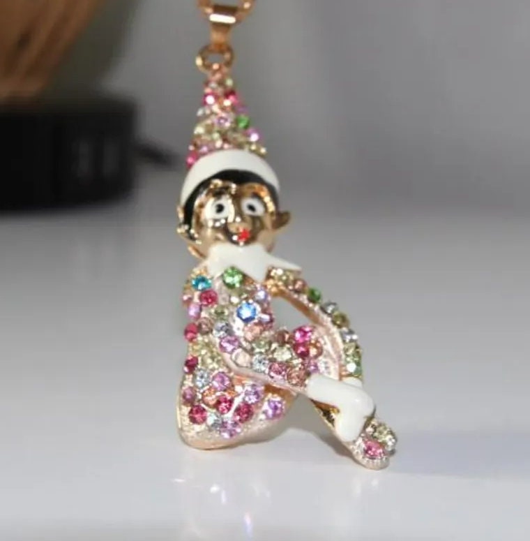 Elf on the Shelf Betsy Johnson 25 Inch Pendant Necklace Canada