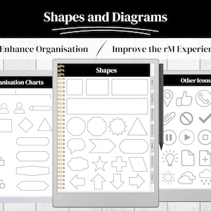 Tracciamento di forme e diagrammi compatibili con Remarkable Paper Pro
