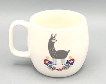 Custom Scented Soy Candle - 14oz - No Drama Llama Mug, Fun, Unique Gifts And Candles - Opal House - Mugs - Repurposed & Sustainable