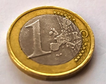 Französische Münze 1 Euro.