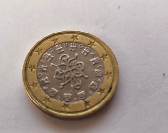 Portugal-Währung oder 2002. 1 Euro. Guter Zustand.
