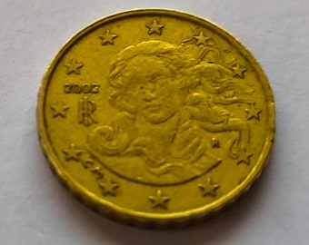 Monnaie italienne 2002.