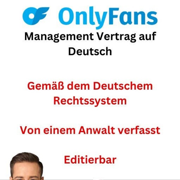 OnlyFans Managementvereinbarung auf Deutsch