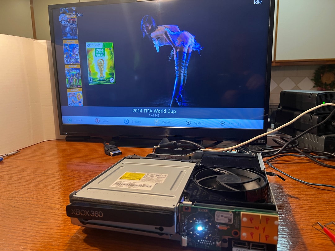 Xbox 360 RGH3 Slim Trinity Model Etsy