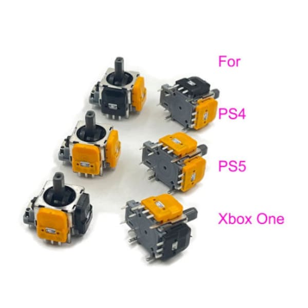 10x Hall-Effekt Joystick Modul PS4/PS5/Xbox One, Analoger Sensor 030/040/050