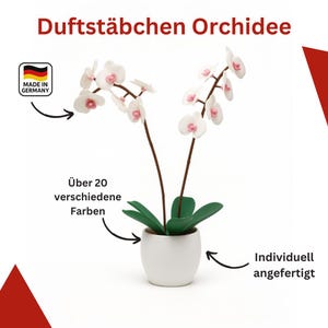 Orchidee als Duftstäbchenhalterung - Zimmerpflanze - Deko - Forgecore - Aromatic Orchid - Oil Diffusor and Incense Holder