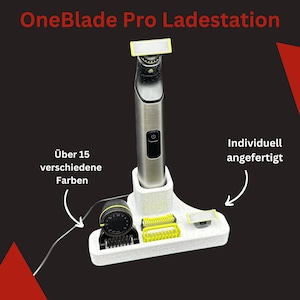 Philips OneBlade Pro Ladestation – Individuell gefertigtes Design
