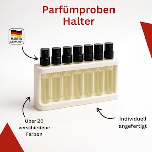 Parfümprobehalter