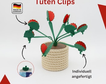 Venusfliegenfalle mit Fangblatt welches als Tten Clip verwendet werden  kann - Deko - Zimmerpflanze - Pflanze - Venus SnackTrap - Etsy.de