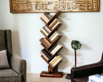 Trivette Geometric Bookcase| bookshelf