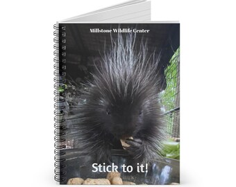 Stachelschwein Spiralblock - Linolierte Linie