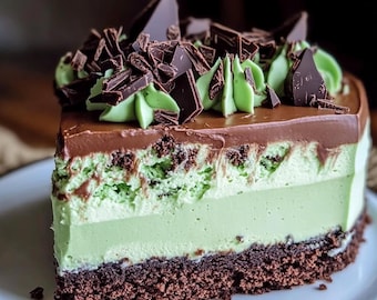 NAJLEPSZY PRZEPIS na ciasto sernik miętowo-czekoladowy Pobierz. - Etsy