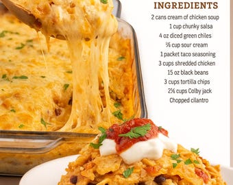 chicken taco casserole