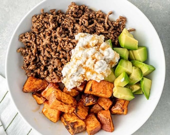 BEST RECIPE FOR Hot Honey Cottage Cheese Sweet Potato Beef Bowl – TikTok Viral Download