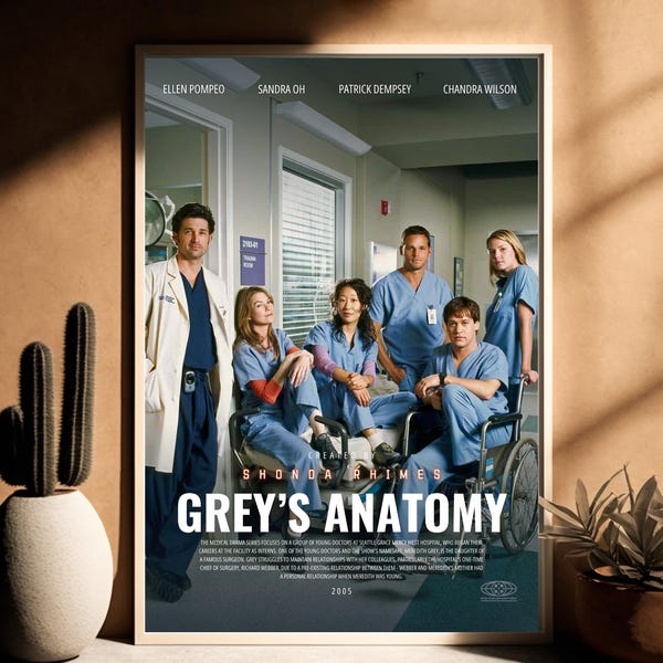 Grey's Anatomy - Etsy