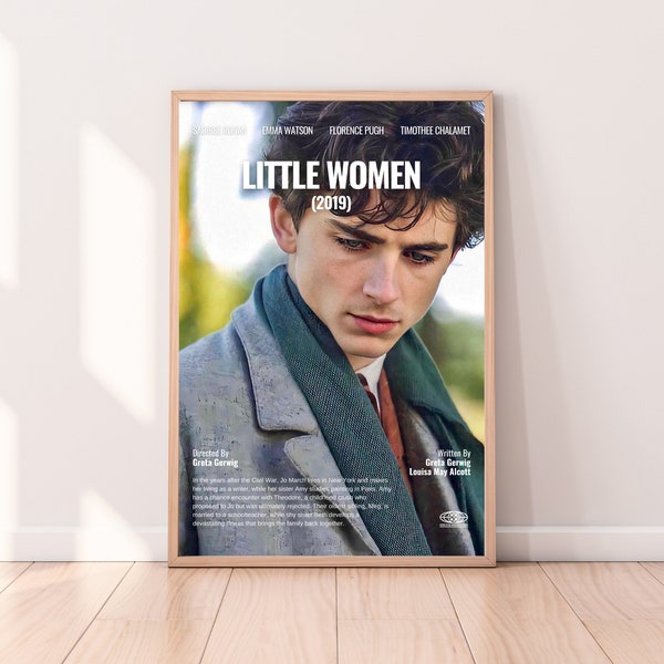 Little Women (2019) Timothee Chalamet Movie Poster