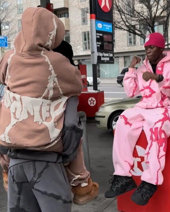 Y2K Tracksuits Streetwear Pant Sets Y2k Pink New Outfit Pants and