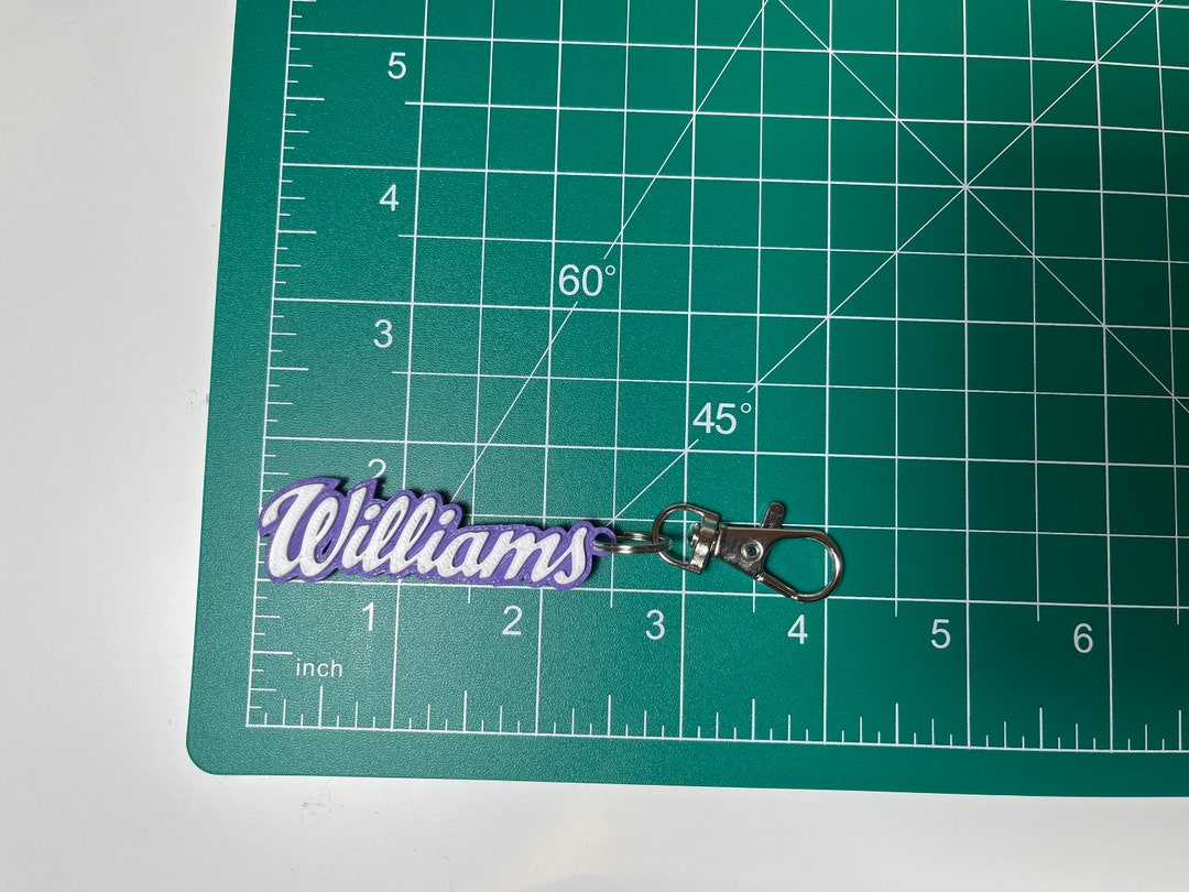 Custom Keychain - Script - Etsy