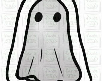 Halloween Cute Ghost Sticker