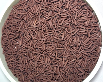 Brown Polymer Clay Sprinkles, Slime Sprinkles, Fake Clay Sprinkles, Resin Art Craft Supplies, Decoden Sprinkles (NOT EDIBLE)