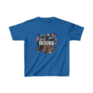 Doors Game Tons of Entities Monsters Kids Heavy Cotton™ Tee