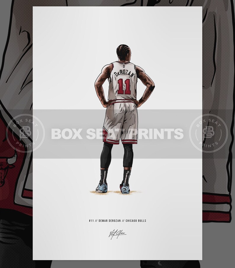 demar derozan bulls uniform