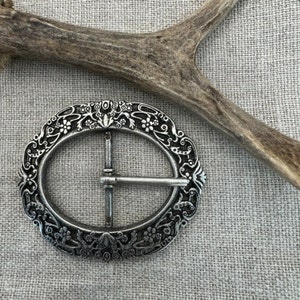 Belt buckle traditional costume belt suspenders pocket metal antique silver dirndl costume Bavaria Oktoberfest