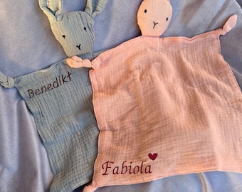 Schnuffeltuch, Schnuffeltuch Baby, Schnuffeltuch Personalisiert, Schnuffeltuch mit Namen, schmusetuch mit Namen,