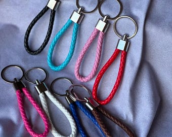 Keyring, key chain, pendant, PU leather pendant, faux leather pendant, faux leather key pendant