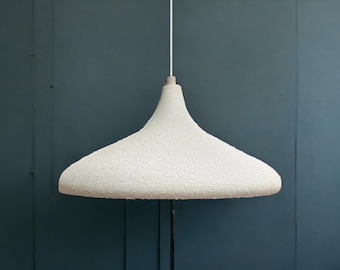 Modern Textured Cream Single Pendant Lamp - Add a Soft Glow and Stylish Focal Point,Chandelier lighting,Ceiling light fixture,Pendant light