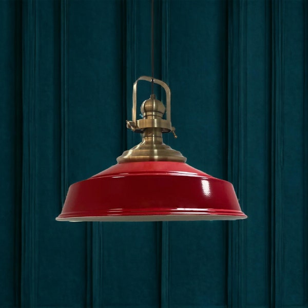 Lustre rouge, plafonnier, suspension au design unique, éclairage de luxe, esthétique vintage, accessoires de décoration pour la maison, éclairage de lustre