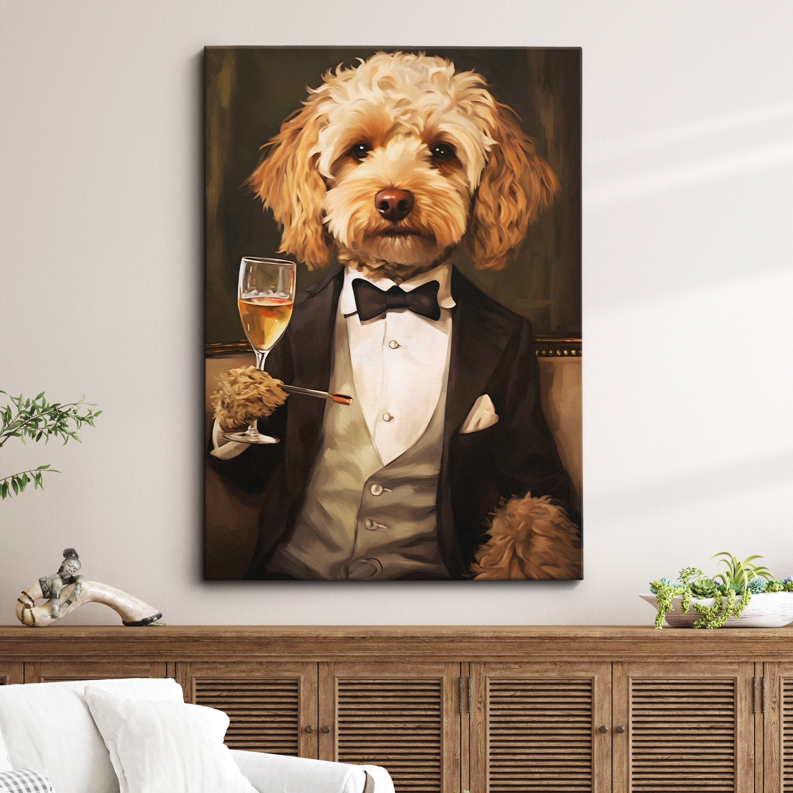cockapoo bow tie
