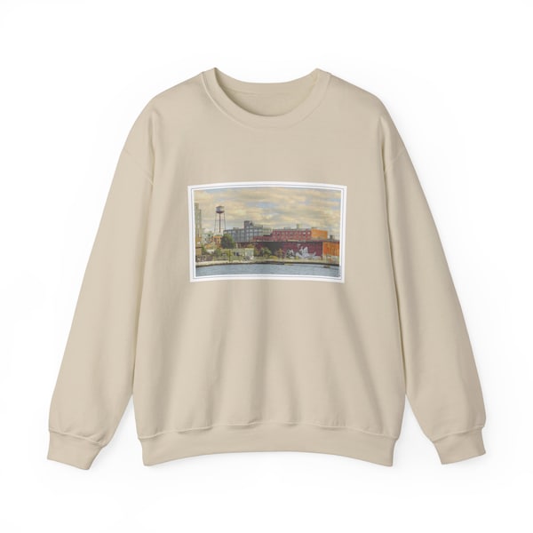 Transmitter Park Greenpoint, Brooklyn Crewneck Sweatshirt