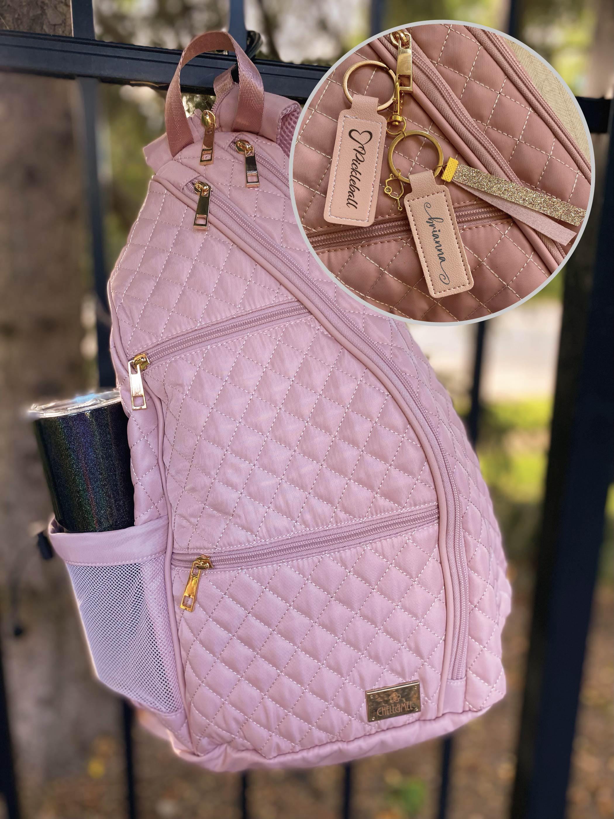 Quilted Pink Backpack - Etsy