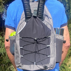 Personalized Gray Pickleball Paddle Backpack, Sports & Hiking Backpack, Custom Sports Pickleball Racket Bag, Racquet Tote, Custom Gym Bag