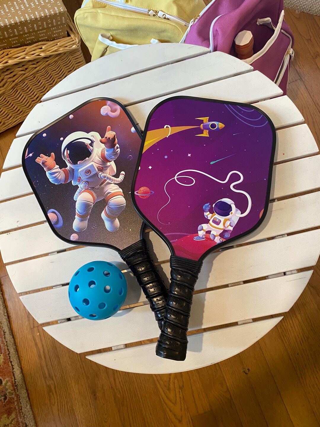 Children's Sized Personalized Pickleball Paddle With Astronaut, Youth ...