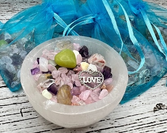 Cuchara de confeti de cristal