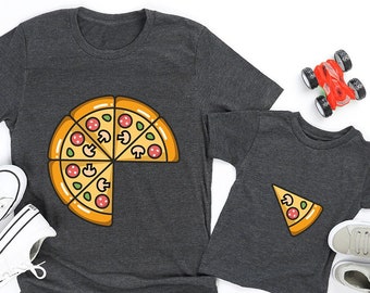 Pizza Matching Family Shirt, Dad and Baby Pizza Shirt,1st Father's Day Gift,Father Day Shirt,Dad and Son Matching,Baby Girl and Dad Matching