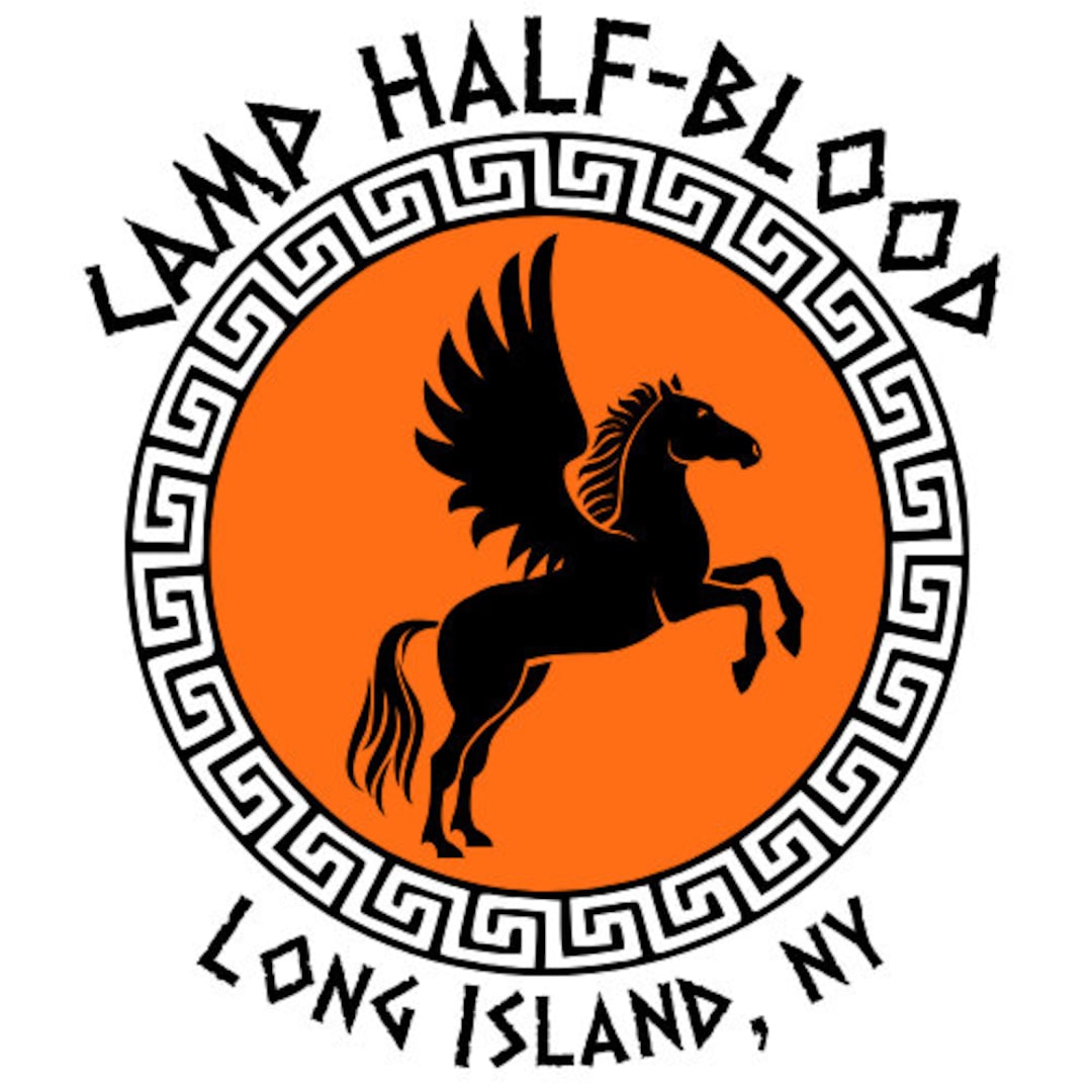 Camp Half blood Logo Percy Jackson and the Olympians SVG File Download for Cricut Etsy