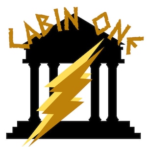 Percy Jackson e os Olimpianos, Acampamento Meio-Sangue Cabine Um, Zeus, download de arquivo SVG (para Cricut)