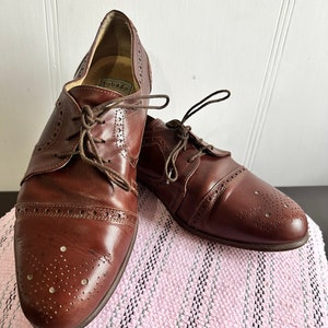 Zapatos vintage de los años 70, zapatos vintage para hombre, zapatos para caballeros, zapatos TABAGO vintage, zapatos hechos en Italia, talla 11us.