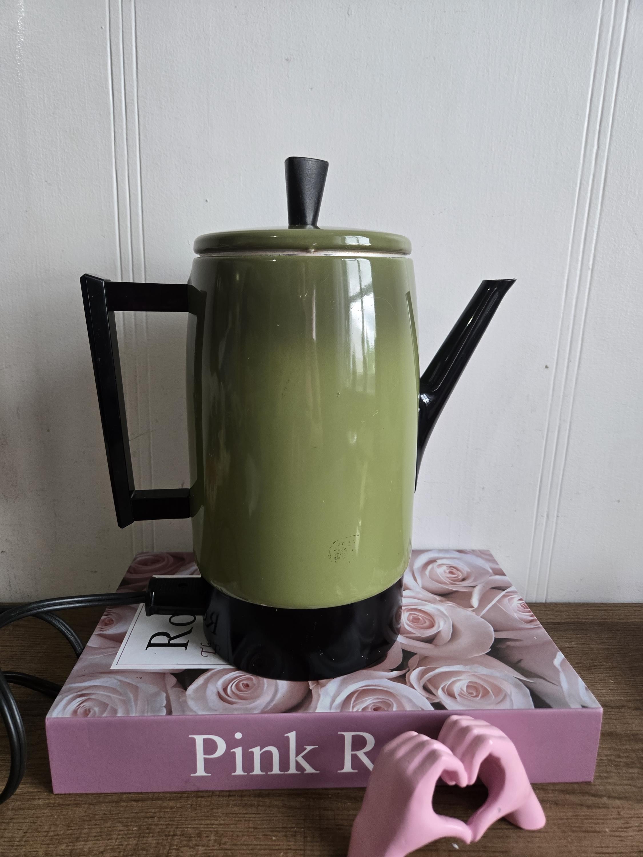 Vintage 70s Empire Coffee Maker With Detachable Cord, 10 Cup
