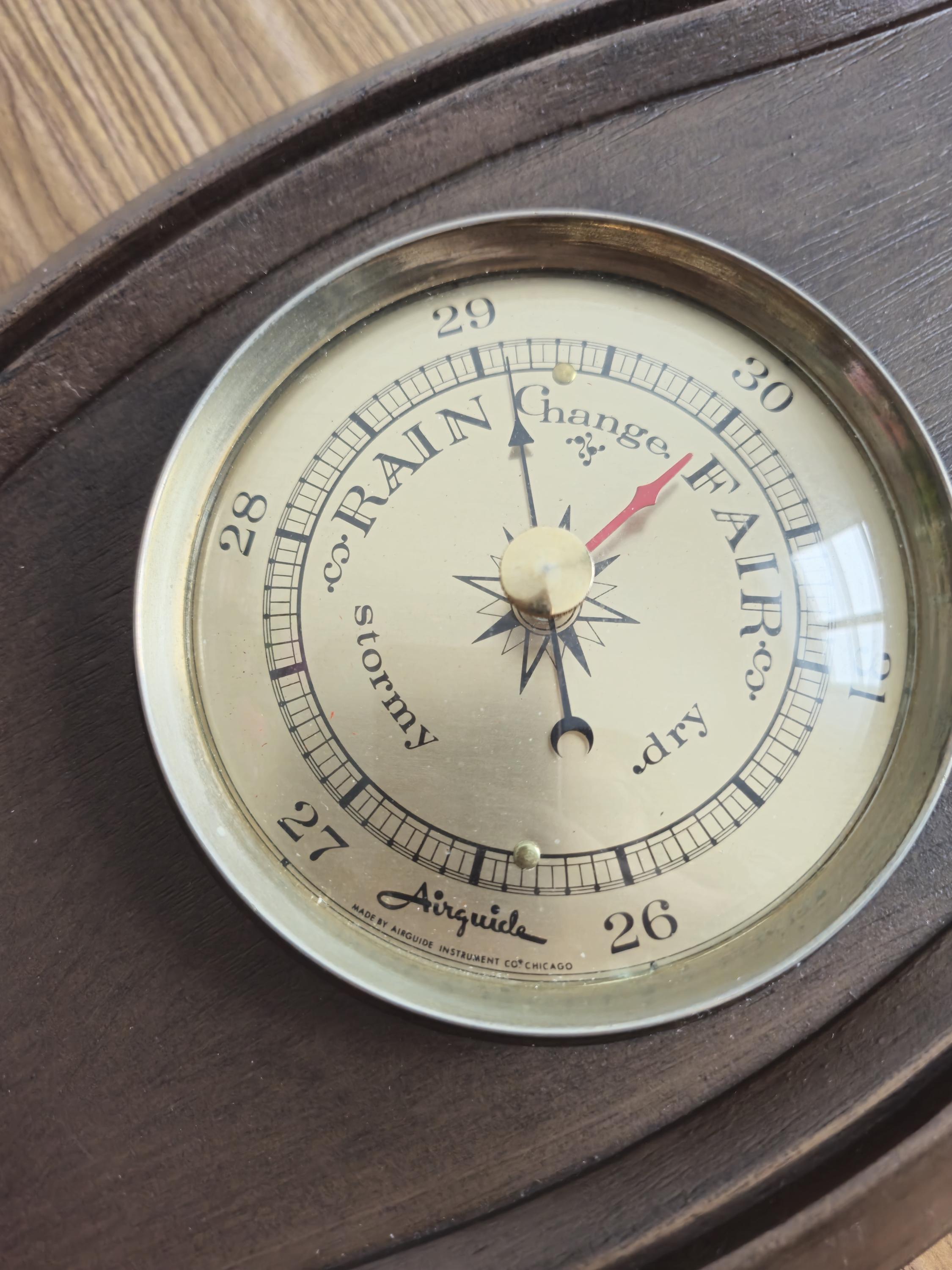 美しいヴィンテージエアガイド気圧計温度計湿度計計器 - Etsy 日本