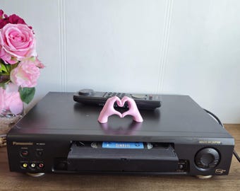 Vintage Panasonic Pv-s8670-k 4 Head Hi-fi Stereo VHS VCR